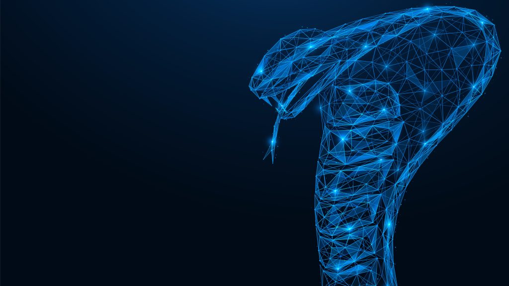 AI snake representing the dangers of model collapse